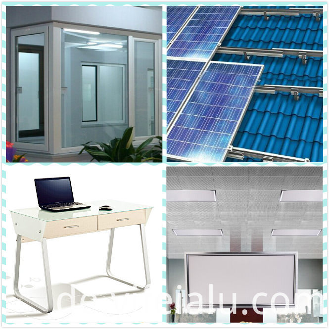 Aluminium-Vierkantprofil Aluminum Square Profile